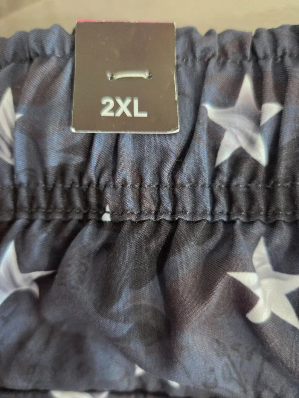 Men’s US Apparel Swim Shorts Trunks Swimsuit Size 2XL Black Red New with Tags